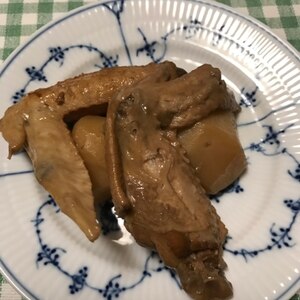 手羽先とじゃが芋の煮物♪ホクホク食感♪